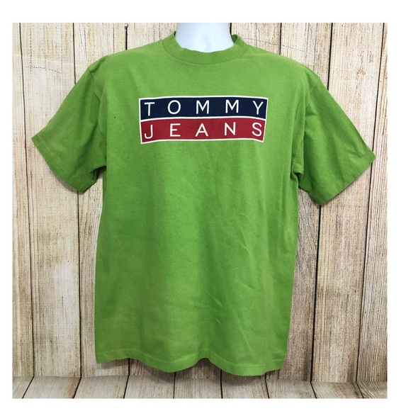 tommy jeans t shirt green